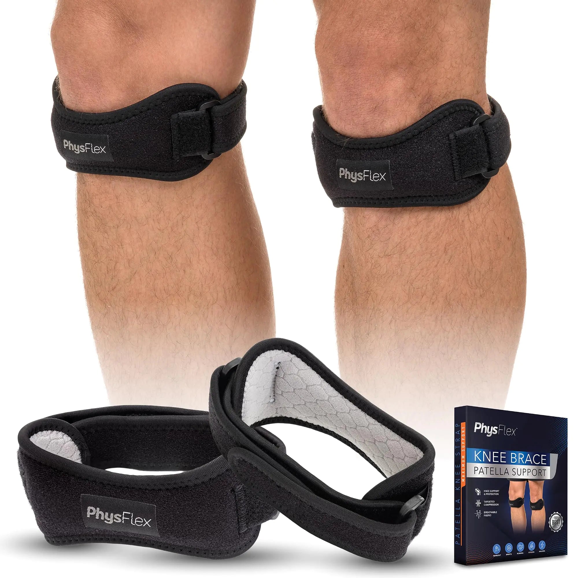 2 Pack Patella Bands